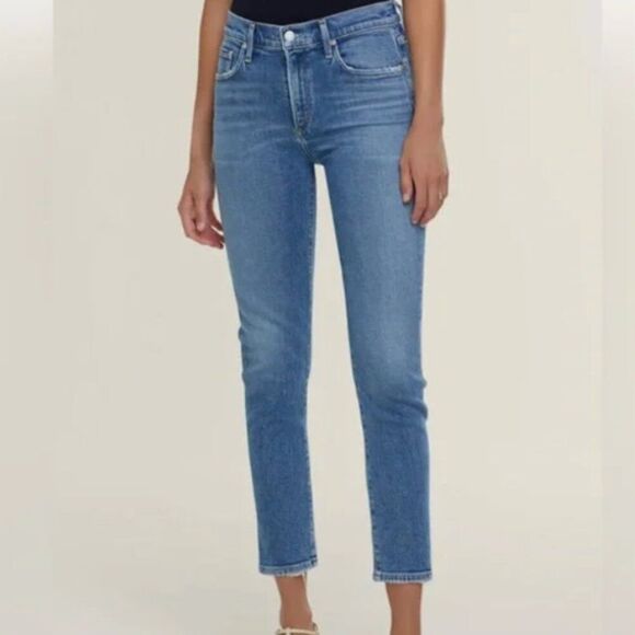 Agolde Toni Mid Rise Jeans Style #A133-1256 in Size 28 - Picture 1 of 11